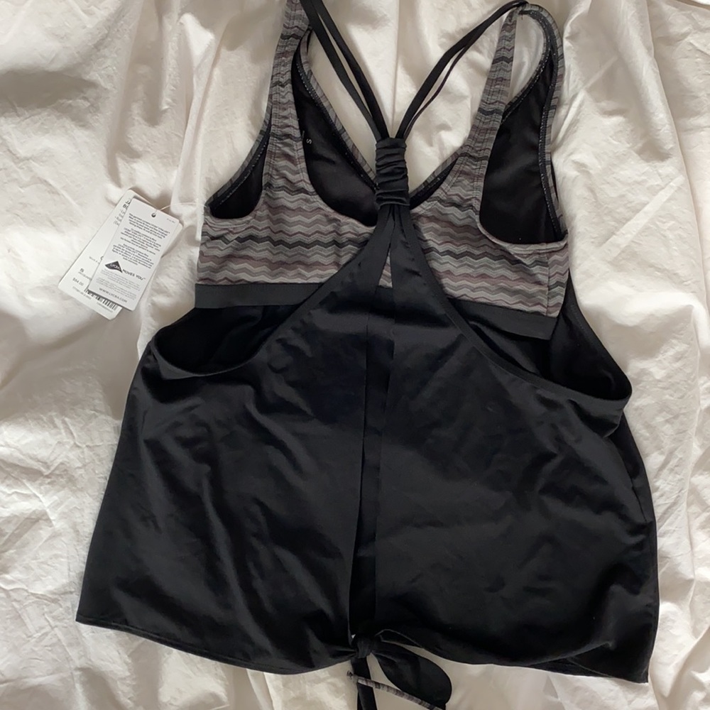 NWT Athleta Jacquard Blousy Tankini S top and XS Bottoms - Picture 6 of 10